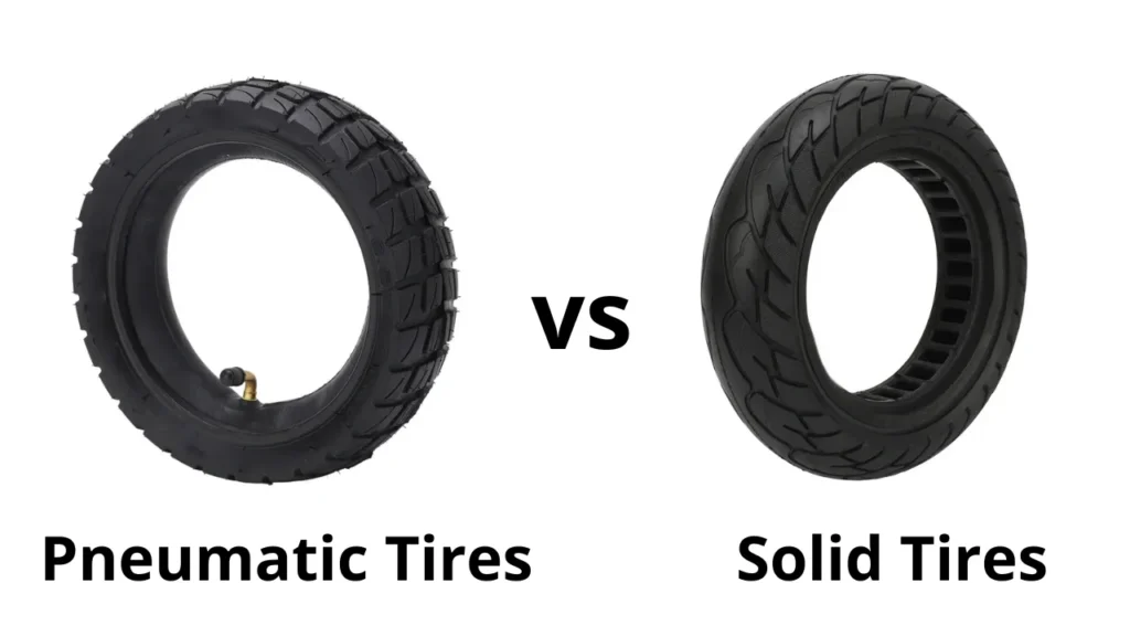 pneumatic tires vs solid tires