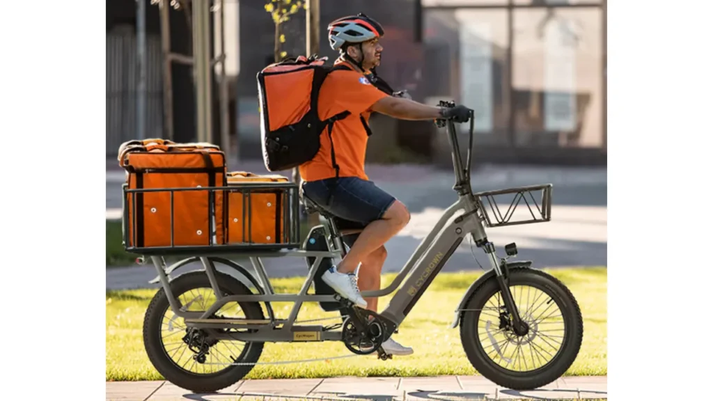 Cycrown unveils CycWagen electric cargo bike