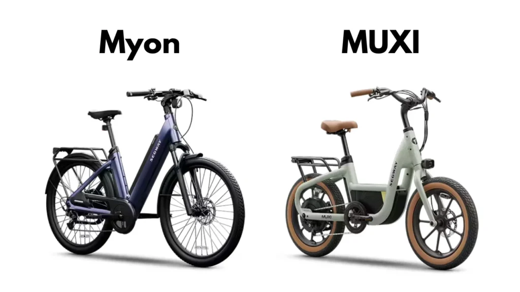 Segway Unveils Myon and Muxi Electric Bikes